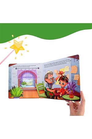 Bee Smart  Pinokyo Çocuk Kitabı Canlanan Kitap Pedagog Onaylı Canlanan Masal Kahramanları 4D
