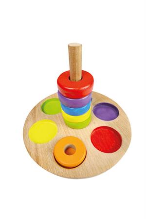 Bee Smart Halkalar ve Renkler Eğitici Oyuncak Öğretici Geliştirici Oyuncak Çocuk Için Hediye