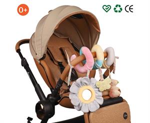Been Spıral Stroller Toy/spiral Puset Oyuncağı Multıcolor
