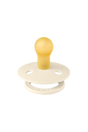 Bibs Studio Colour Block Kauçuk Emzik- Ivory/steel 0-6 Ay