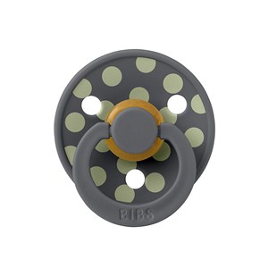 Bibs Studio Polka Big Emzik-Iron Sage 6+ay
