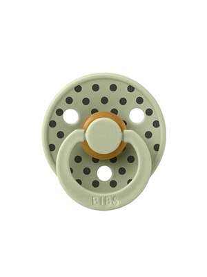 Bibs Studio Polka Small Emzik-Sage Iron 0-6 Ay