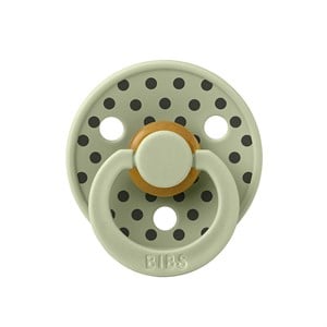 Bibs Studio Polka Small Emzik-Sage Iron 6+ay