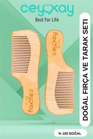 Cey&Kay Yeni Doğan Bebek Fırça Tarak Seti 2 Li