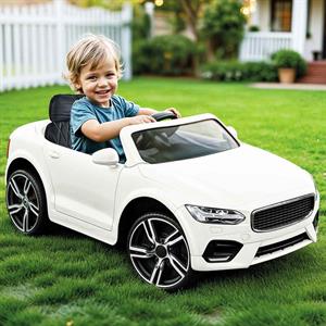 Dolu Grandex 12v Kumandali Akülü Araba Beyaz