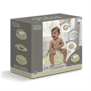Dolu Nuve Lazımlık/Adaptör/ Basamak Bej