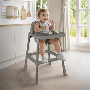 Dolu Nuve Pratik Mama Sandlyesi- Gri