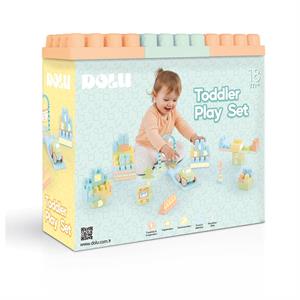 Dolu Oyuncak Yol Ve Blok Set 50 Parça 5235