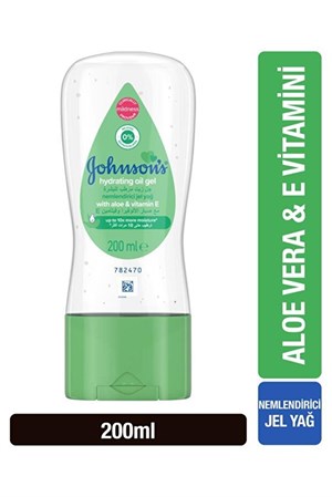 Johnsons Baby Aloe Vera 200 ml Jel Yağ