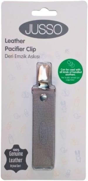 Jusso Deri Korumalı Metal Klipsli Emzik Askısı Karma Renk