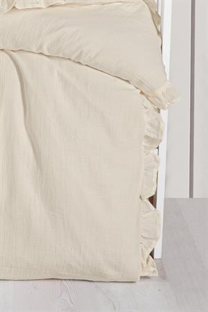 Kanz - 2 Kat Fırfırlı Bebek Müslin Nev.(knz-023) 152.01.0261.Krem--------