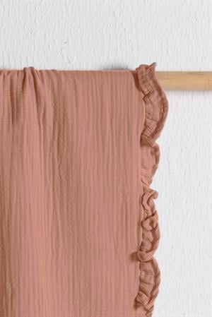 Kanz - 4 Kat Fırfırlı Müslin Örtü(knz-019) 152.01.0263.Kiremit-----