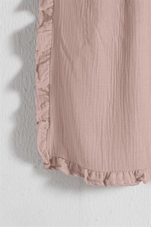 Kanz - 4 Kat Fırfırlı Müslin Örtü(knz-019) 152.01.0263.Pudra-------