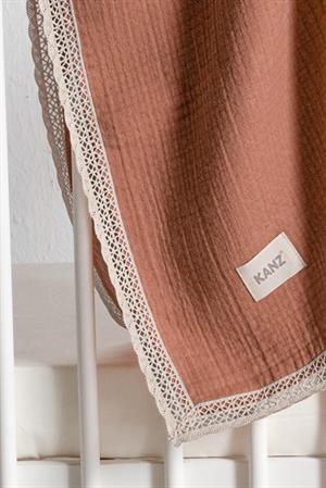 Kanz - 4 Kat Kopanaki Müslin Pike(knz-017) 152.01.0255.Kiremit-