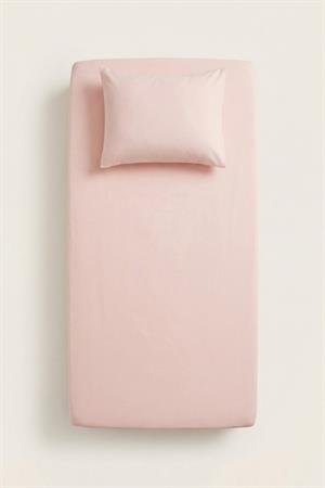 Kanz - Bebek Ranforce Lastikli Çarşaf Set(knz-004) 152.01.0268.Pudra-------