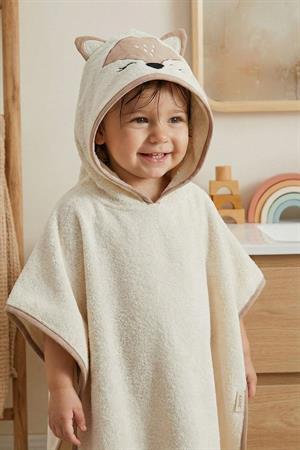 Kanz - Nakışlı Havlu Panço 2-3 Yaş(knz-038) 153.01.0221.Fox Bej-----