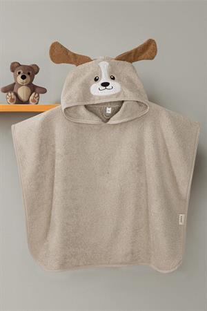 Kanz - Nakışlı Havlu Panço 2-3 Yaş(knz-038) 153.01.0221.Bunny-Taş---