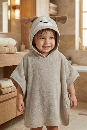 Kanz - Nakışlı Havlu Panço 2-3 Yaş(knz-038) 153.01.0221.Dog-Tas-----