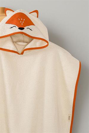 Kanz - Nakışlı Havlu Panço 2-3 Yaş(knz-038) 153.01.0221.Fox-Kiremit-