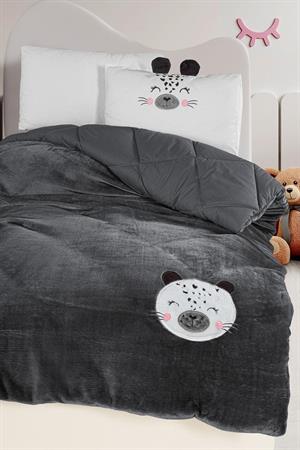 Kanz - Nakışlı Welvet Yorgan Seti(knz-012) 152.01.0278.Leo---------