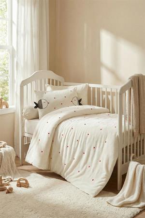 Kanz - Nakışlı Welvet Yorgan Seti(knz-012) 152.01.0278.Cute Fısh---