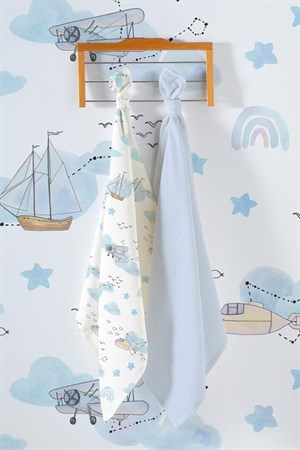 Kanz - Omuz Bezi Müslin 2 Li(knz-015) 152.01.0273.Boat--------