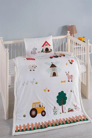 Kanz - Polarlı Bebek Battaniye Seti(knz-008) 152.01.0265.Farming-----