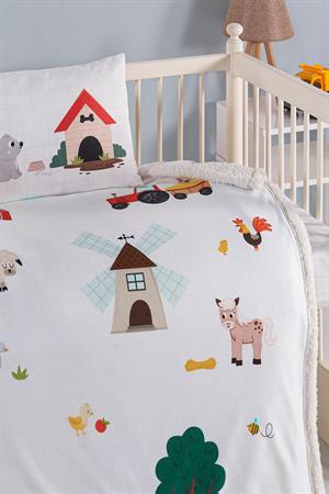 Kanz - Polarlı Bebek Battaniye Seti(knz-008) 152.01.0265.Farming-----