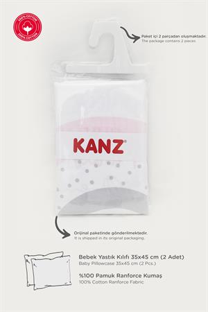 Kanz - Ranforce Yastık Kılıfı (2ad.)(knz-005) 152.01.0267.Raınbow-----