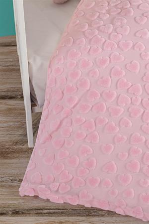 Kanz Amor Welsoft Nevresim Takımı Pudra