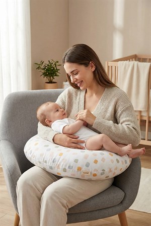 Kanz Bebek Emzirme Minderi Knz-036 Gravel