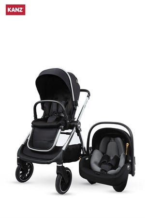 Kanz Explorer Autofold Travel Sistem Bebek Arabası Cole Black