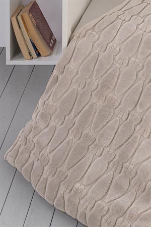 Kanz Rabbit Welsoft Nevresim Takımı Bej