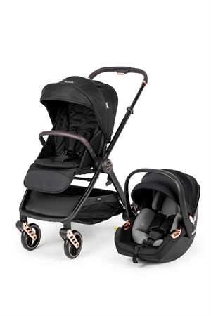 Kanz x-Go Ultimate Travel Sistem Bebek Arabası Rose Gold Siyah