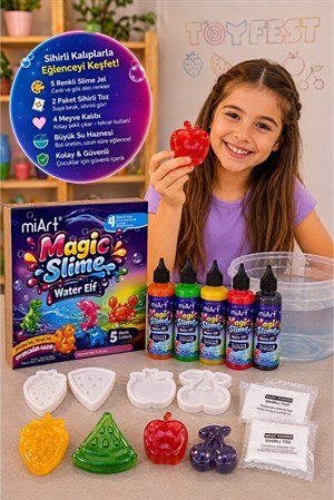 Magic Slime 90 Mi 5 Li Setmeyveler Seti