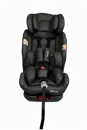 Moje locos 360 Derece Dönebilen (0-36) kg İsofixli Çocuk Oto Koltuğu Siyah