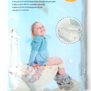 Mycey Desenli Kullan At Klozet Örtüsü 10lu Paket