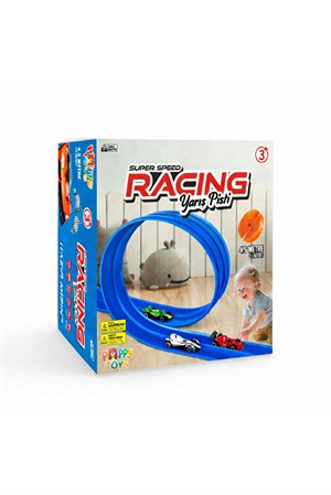 POPPYTOYS Esnek Yarış-Aksiyon Pisti 4.5 Mt - Flex track