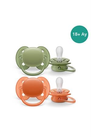 Philips Avent Ultra Soft Emzik 18+ Ay, 2li Unisex, SCF093/01