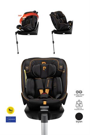 Pierre Cardin Everest Oto Koltuğu 0-36 Kg 360° - Siyah