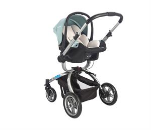 Pierre Cardin Twist +Plus Travel Sistem Bebek Arabası Siyah