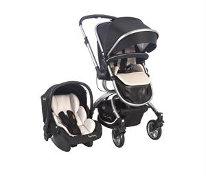 Pierre Cardin Twist +Plus Travel Sistem Bebek Arabası Siyah