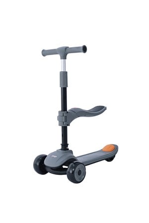 Prego Bluetooth Özellikli Işıklı Katlanabilir Nitro Scooter Gri  K605