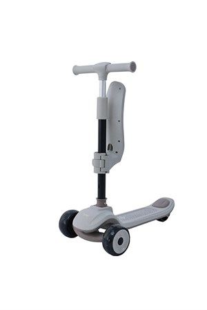 Prego Bluetooth Özellikli Işıklı Katlanabilir Nitro Scooter Bej K605-1