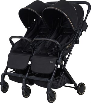 Prego London İkiz Bebek Arabası 2236 Siyah