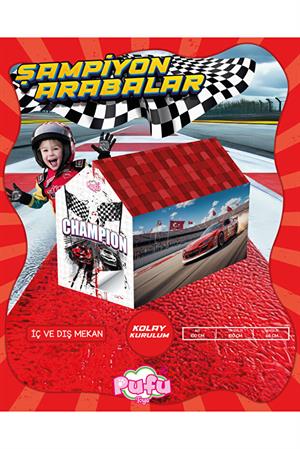 Pufu Toys 100*100*68 Şampiyon Arabalar Oyun Çadırı (18) 04042