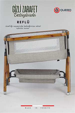 Quero Losa Anne Yani Katlanir Kademeli Beşik Füme