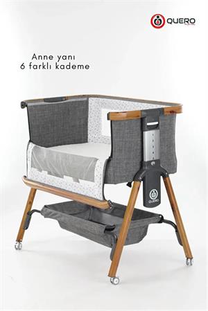 Quero Losa Anne Yani Katlanir Kademeli Beşik Füme