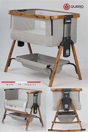 Quero Losa Anne Yani Katlanir Kademeli Beşik Kahve