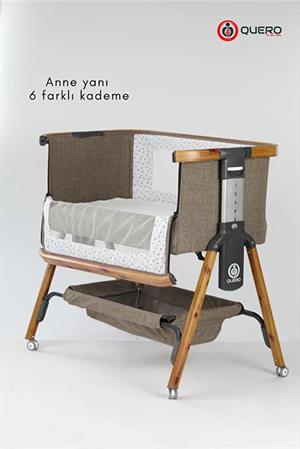 Quero Losa Anne Yani Katlanir Kademeli Beşik Kahve